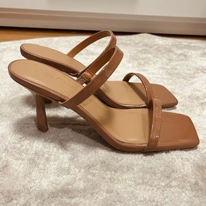 NWOT Heeled Slides